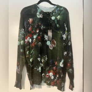NWT dELiA*s x Dolls Kill Floral Print Sweater